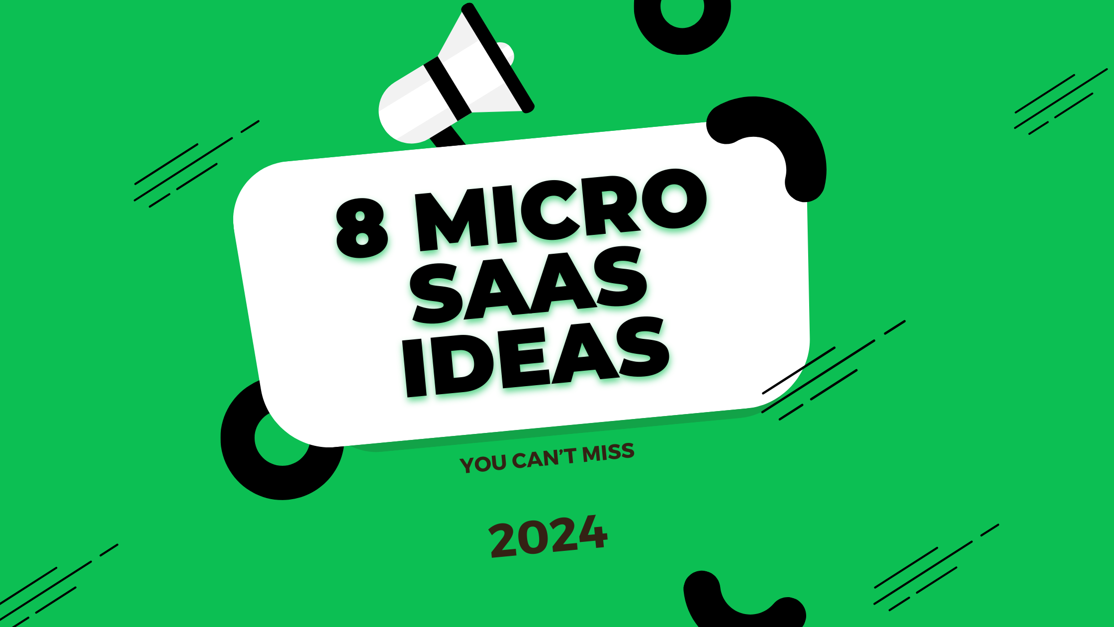 8 Micro Saas Ideas