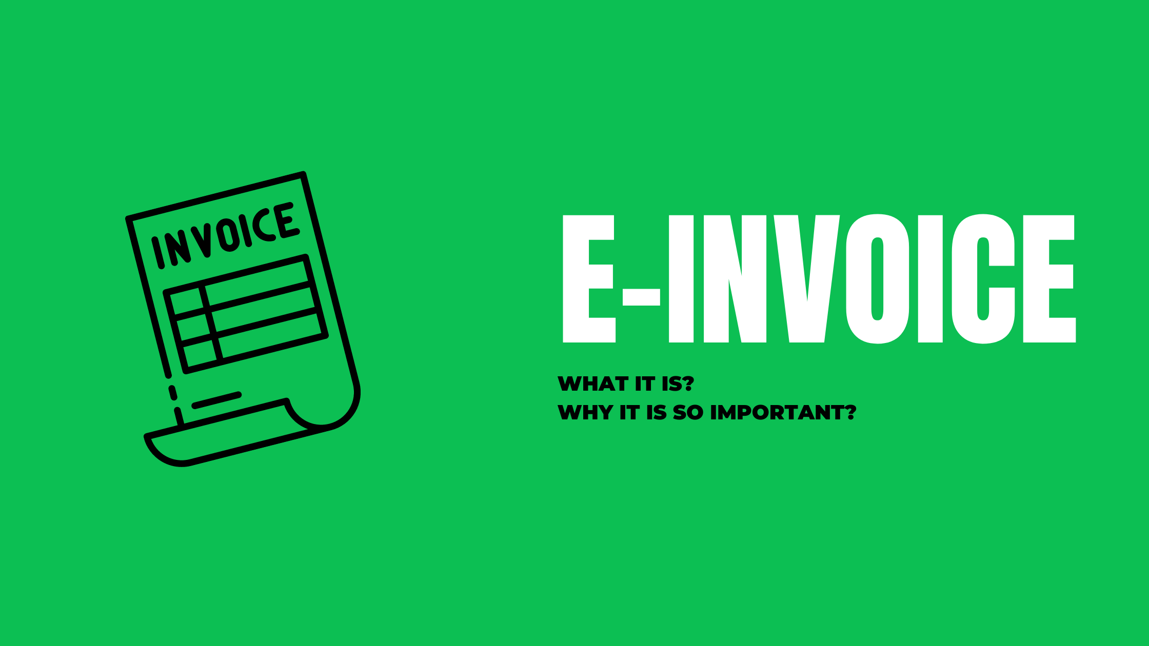 E Invoice