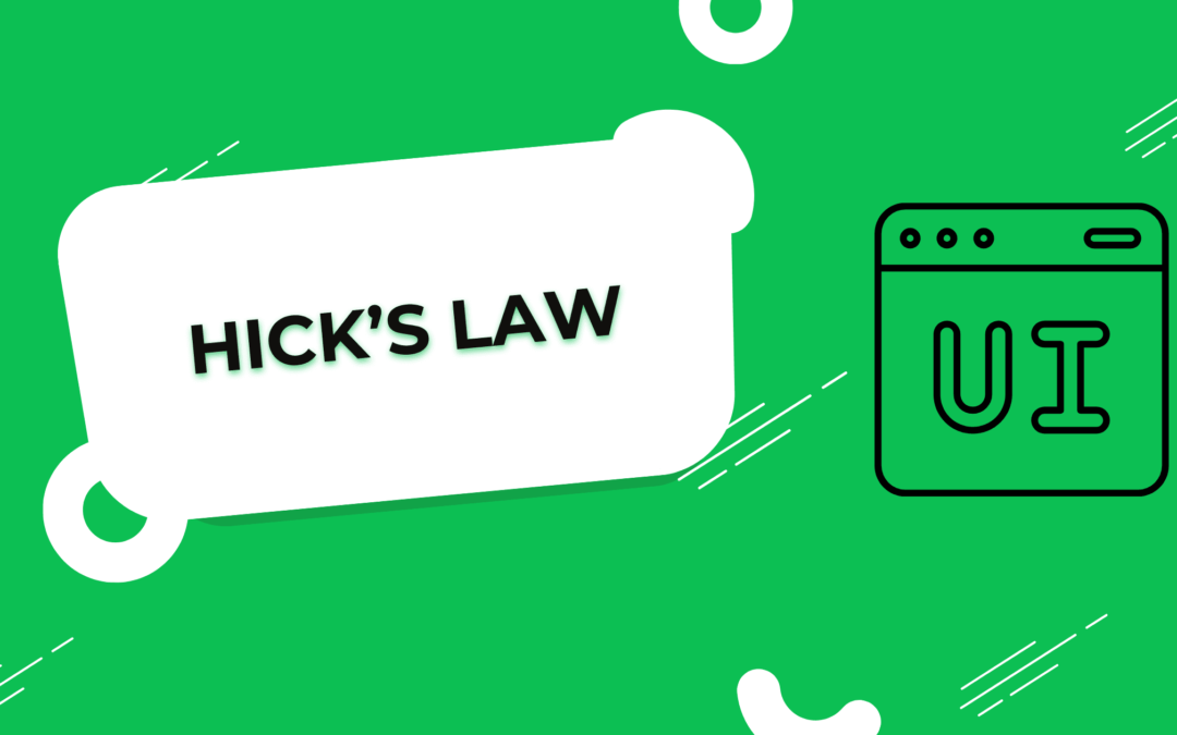 Hick’s Law in UX: Insights from Market and Beyond