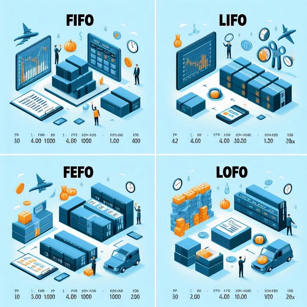 Metoda FIFO, LIFO, FEFO, LOFO, HIFO i AVCO - czym są i czym się różnią?